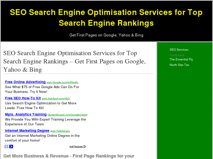 www.seo-search-engine-optimisation-service.com