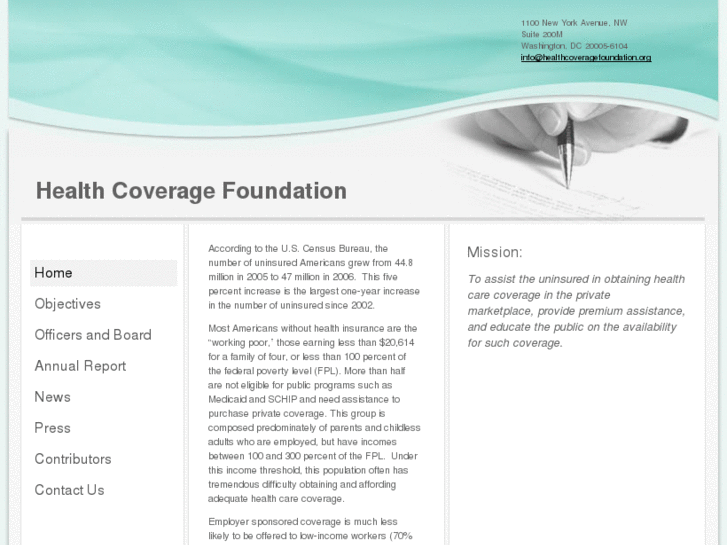 www.healthcoveragefoundation.org