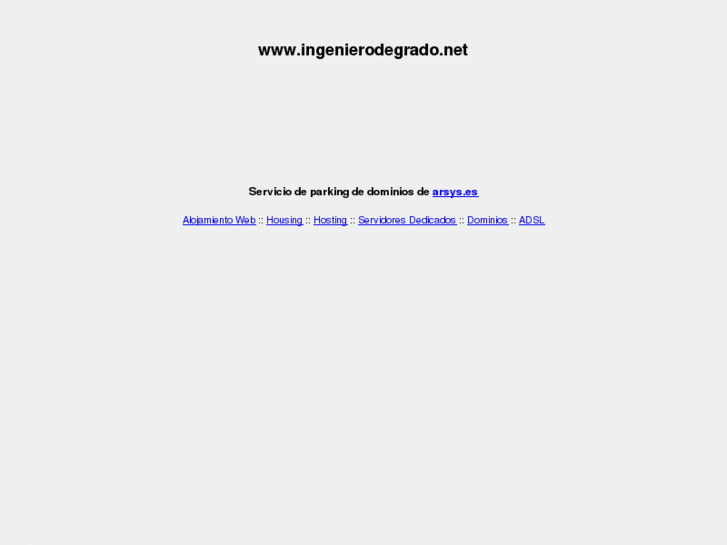 www.ingenierodegrado.net