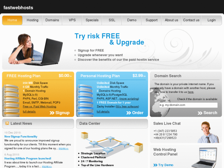 www.fastwebhosts.net