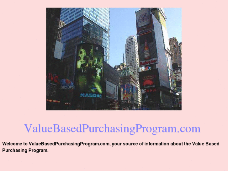 www.valuebasedpurchasingprogram.com