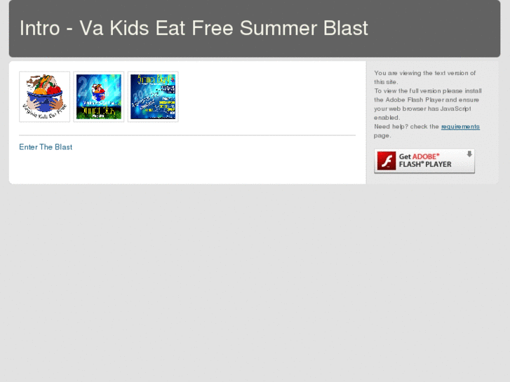 www.vakidseatfreesummerblast.org