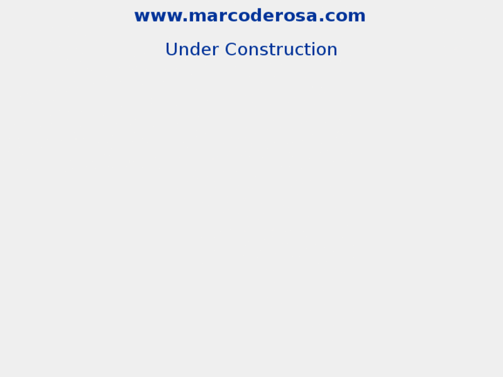 www.marcoderosa.com