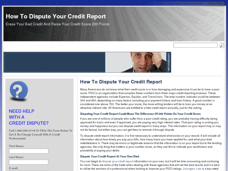 www.howtodisputecreditreport.net