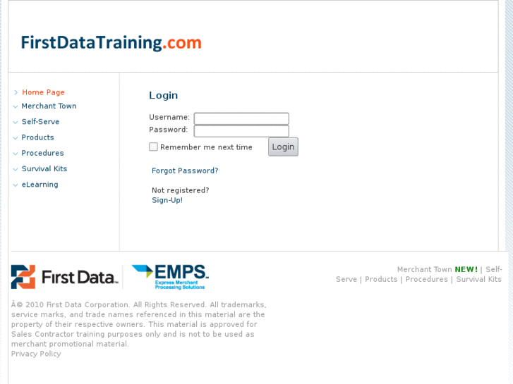 www.firstdatatraining.com