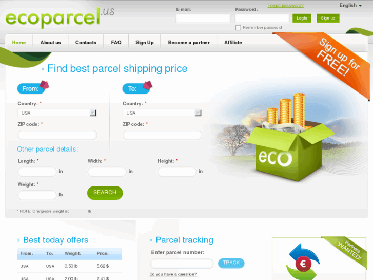 www.ecoparcel.us