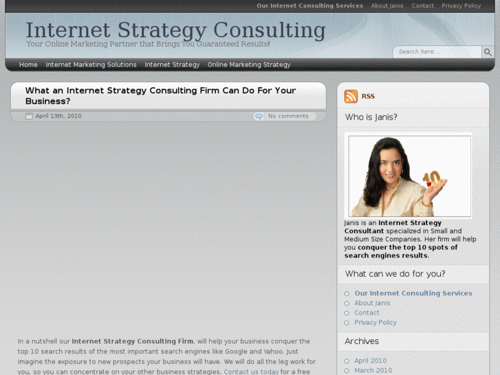 www.internetstrategyconsulting.org