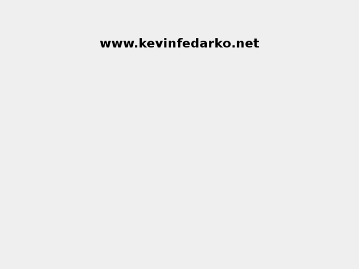 www.kevinfedarko.net