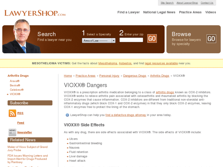 www.vioxxsideeffecthelp.net