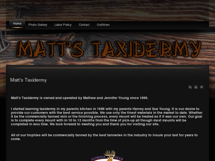 www.mattstaxidermy.net