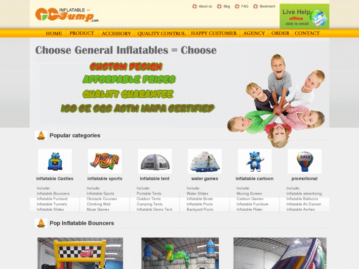 Inflatable-Jump.com: Inflatable Bouncers, Jumping Castles , Jump Houses ...