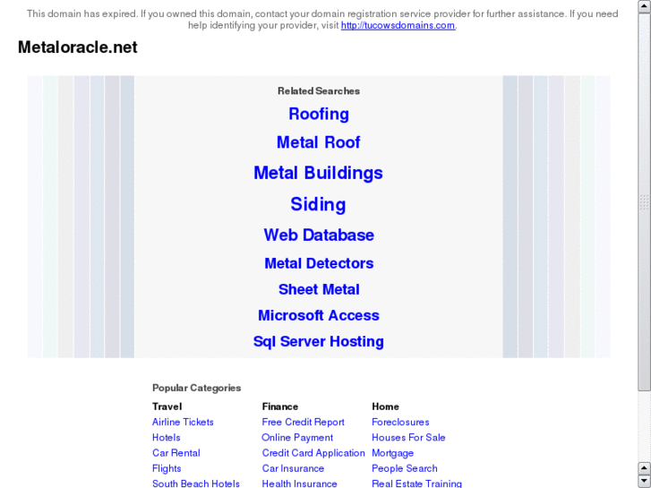 www.metaloracle.net