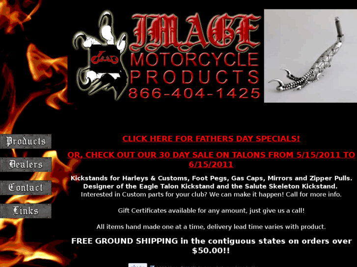 Imagemotorcycle.Com: -Harley Kickstands -Image Motorcycle Products ...