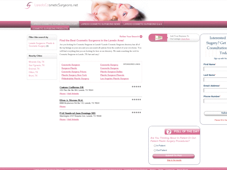 www.laredocosmeticsurgeons.net