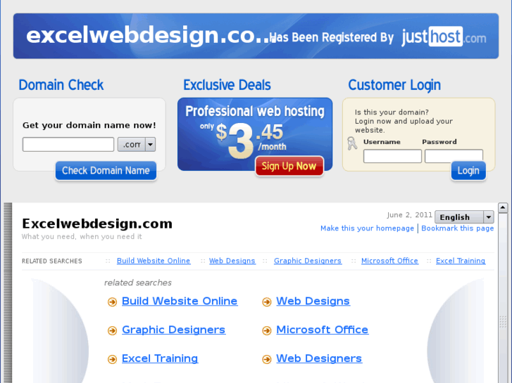 www.excelwebdesign.com