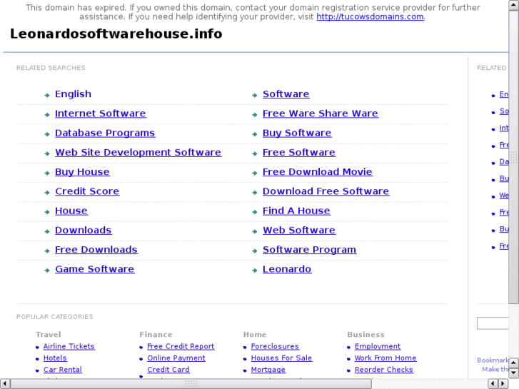 www.leonardosoftwarehouse.info