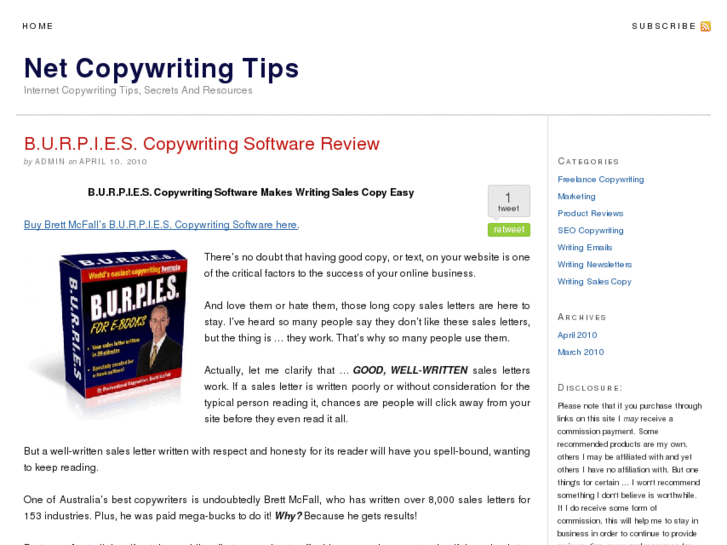 www.netcopywritingtips.com