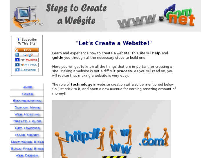 www.steps-to-create-a-website.com