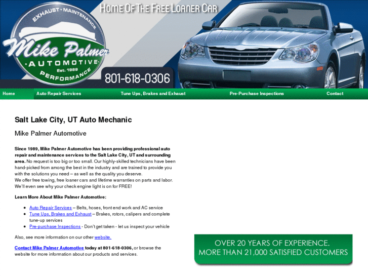www.mikepalmerautomotiveut.com
