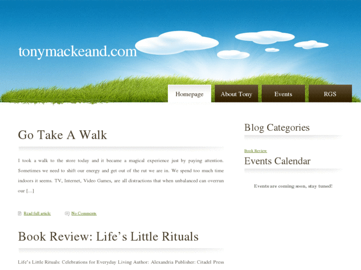 www.tonymackeand.com
