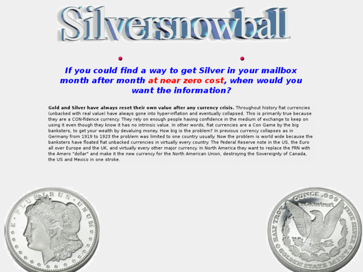 www.freesilverdollars.net