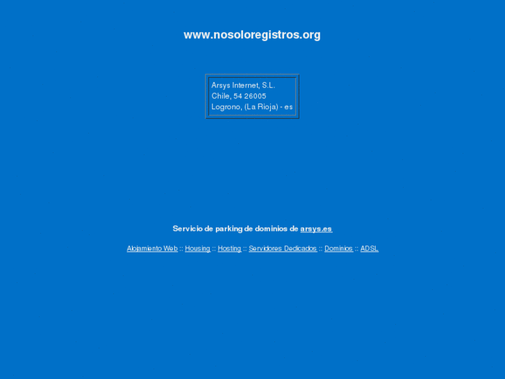 www.nosoloregistros.org