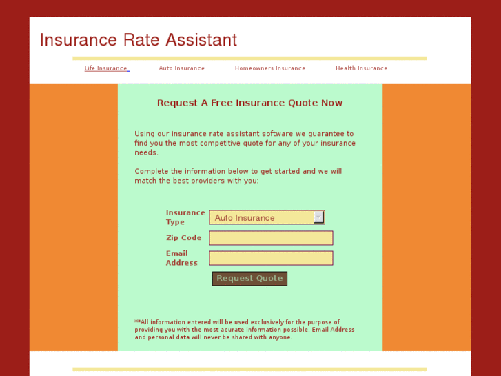 www.insurancerateassistant.com