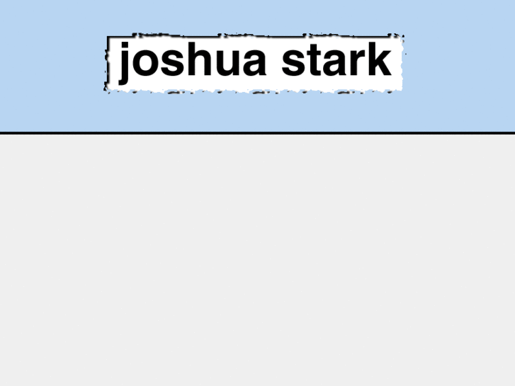 www.joshuastark.com