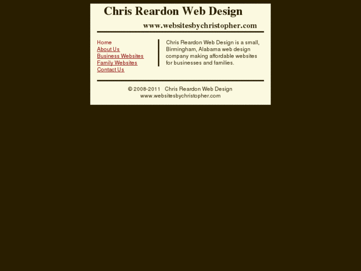 www.websitesbychristopher.com