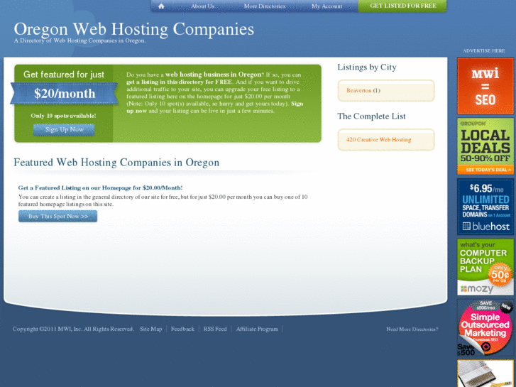 www.oregon-web-hosting.net