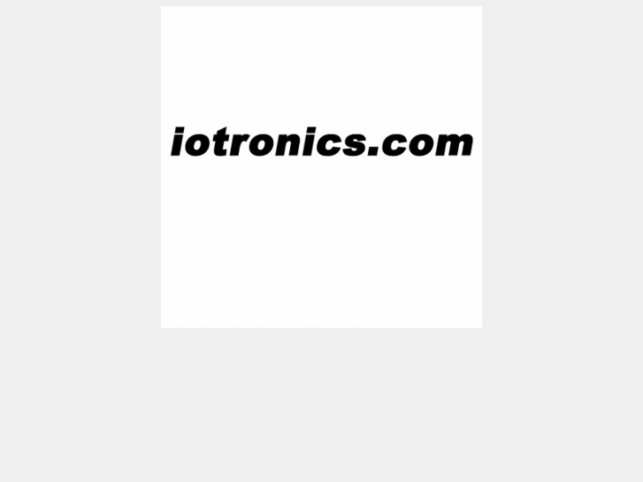 www.iotronics.com