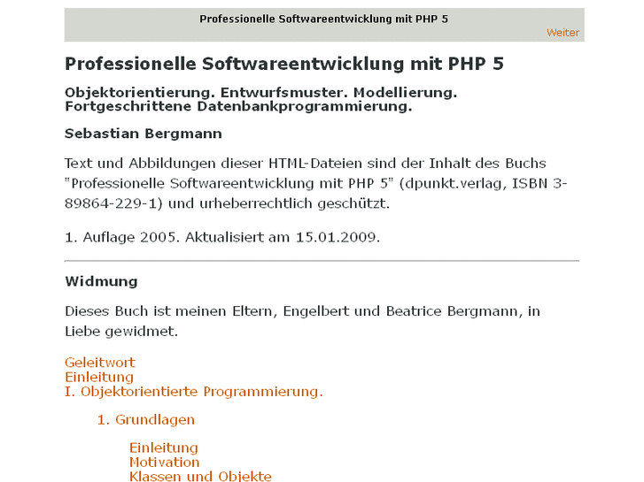 www.professionelle-softwareentwicklung-mit-php5.de