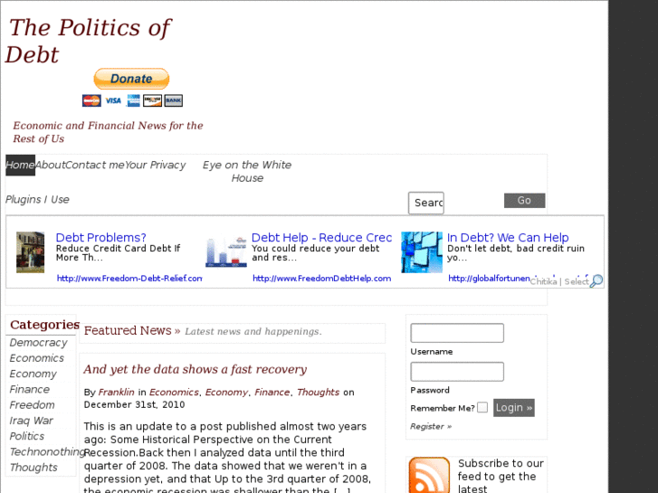 www.thepoliticsofdebt.com