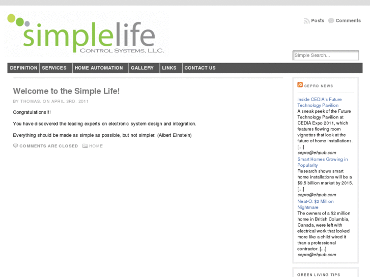 www.simplelifecontrolsystems.info