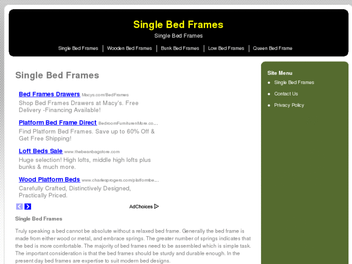 www.singlebedframes.net