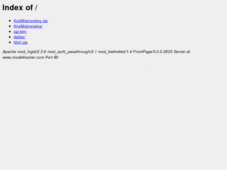www.modelhacker.com