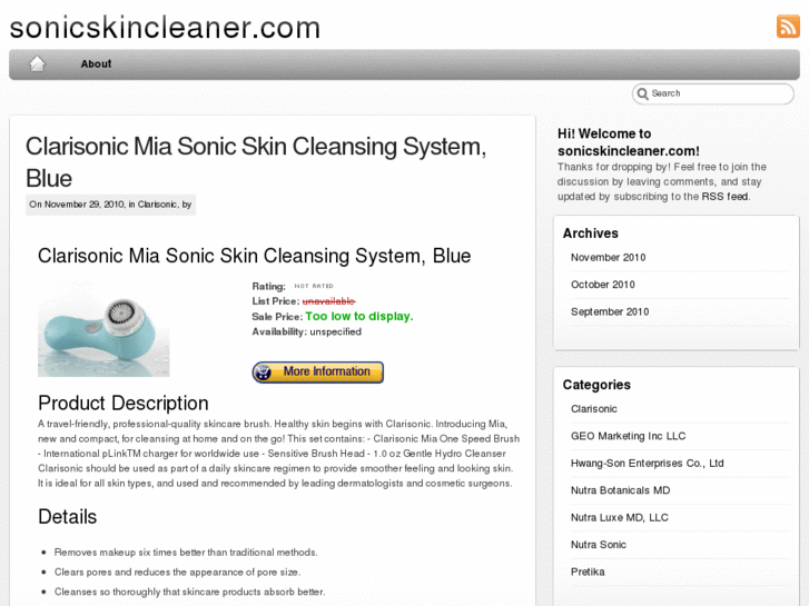www.sonicskincleaner.com