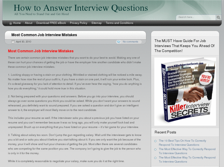 www.howtoanswerinterviewquestionsnow.com