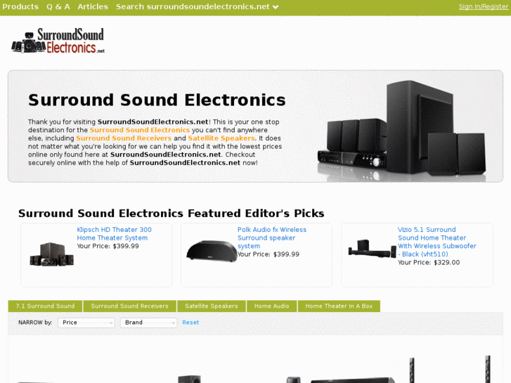 www.surroundsoundelectronics.net