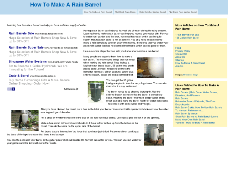 www.howtomakearainbarrel.org