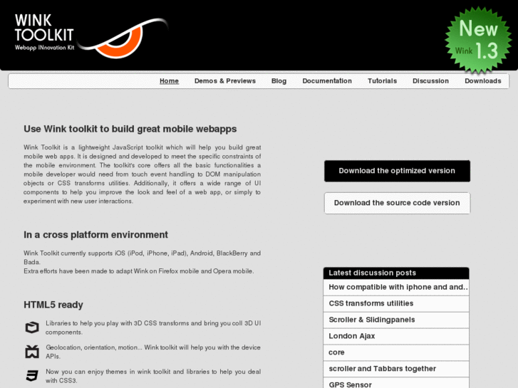 www.wink-toolkit.org