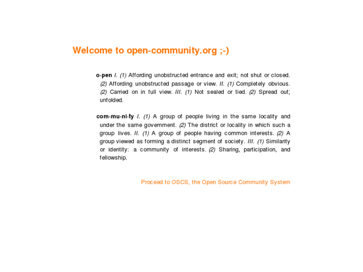 www.open-community.org