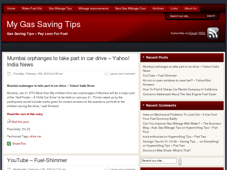 www.mygassavingtips.com