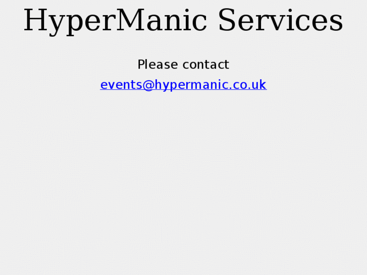 www.hypermanic.co.uk