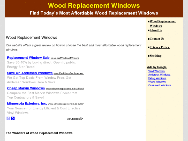 www.woodreplacementwindowsshop.com