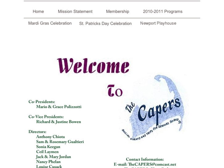 www.thecapersofcapecod.net