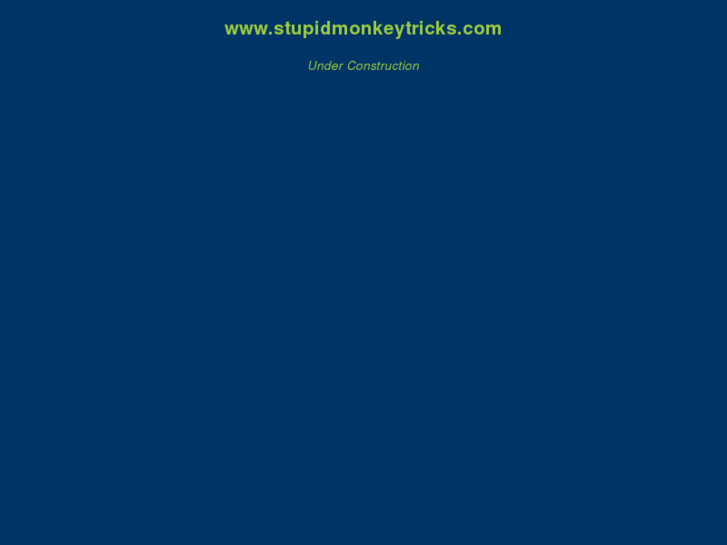 www.stupidmonkeytricks.net