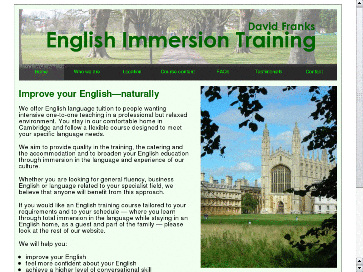 www.englishimmersiontraining.com