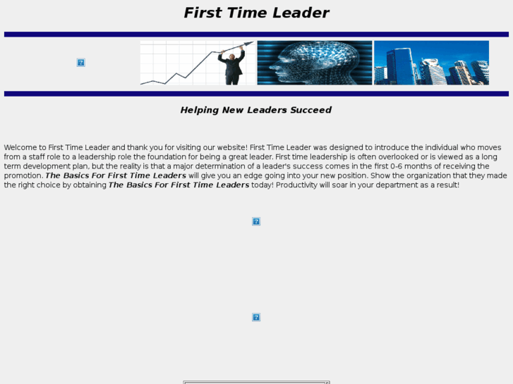 www.firsttimeleader.com