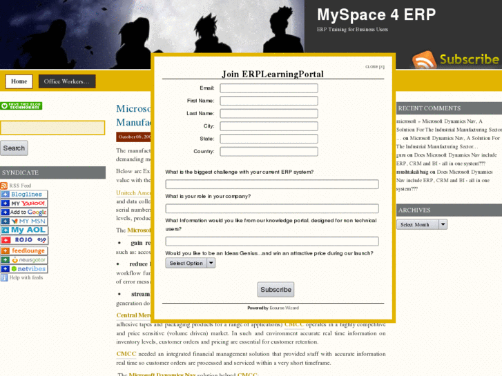 www.myspace4erp.com